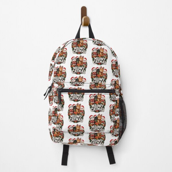 Item preview, Title: Meowy Catmas Christmas Cats – Cute Festive Cat Holiday Design designed and sold by DijaMar.