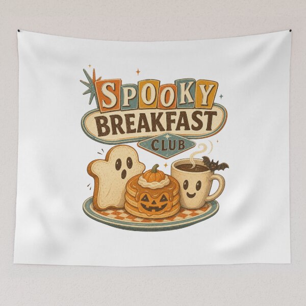 Item preview, Spooky Breakfast Halloween Gift designed and sold by ice-apparel.