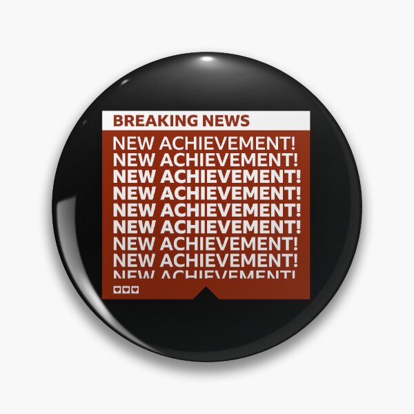 Item preview, Breaking News Achievement - Dungeon Crawler Carl designed and sold by therocketman.