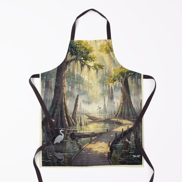 Item preview, Congaree National Park South Carolina Vintage Watercolor Travel designed and sold by Teelogic.