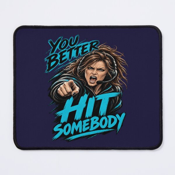 Item preview, You Better Hit Somebody Female American Football Coach. designed and sold by Endless7Art.