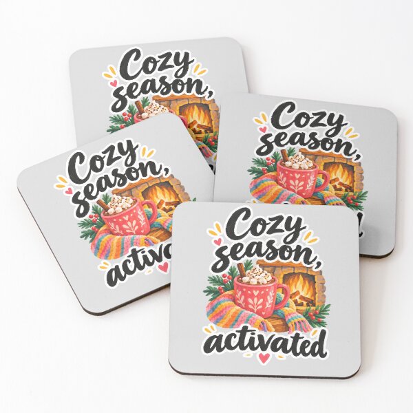 Item preview, Cozy Season Activated Winter Mug and Fireplace designed and sold by hattie's.