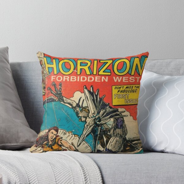 Item preview, Action Game Heroes Horizon Forbidden West Vintage Comic Book Original Custom Poster Art designed and sold by Cool Robot Bro..