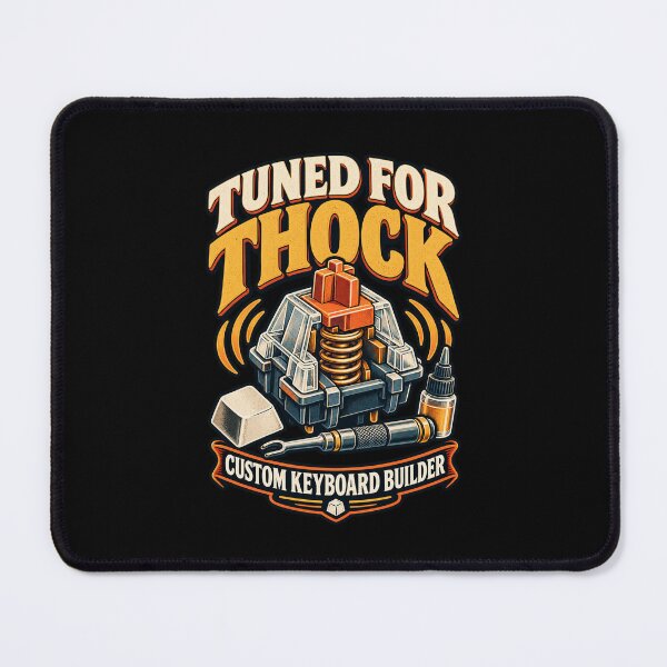 Item preview, Tuned For Thock - Custom Mechanical Keyboard Builder designed and sold by MOTIFOLK.