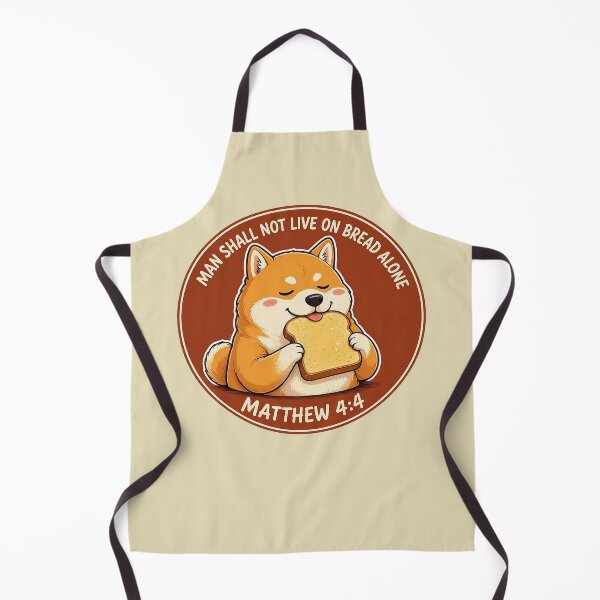 Item preview, Matthew 4:4 Man Shall Not Live On Bread Alone designed and sold by plushism.