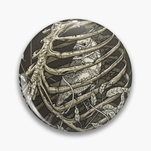 Item preview, Rib Cage Vintage Dark Nature Theme designed and sold by Adronia.