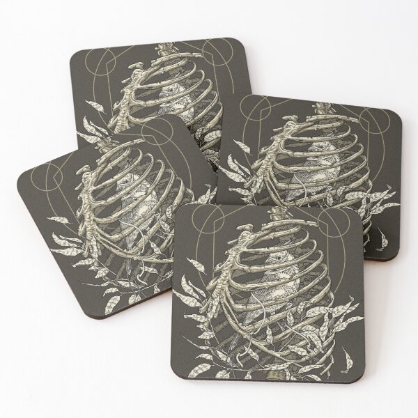 Item preview, Rib Cage Vintage Dark Nature Theme designed and sold by Adronia.