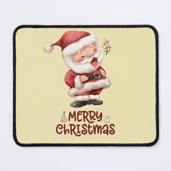 Item preview, Cute Laughing Santa Claus Merry Christmas designed and sold by stormk10.