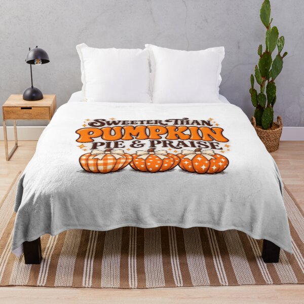 Item preview, Sweeter Than Pumpkin Pie And Praise - Preppy Christian Fall Aesthetic designed and sold by Final Chance Designs⭐️⭐️⭐️⭐️⭐️.