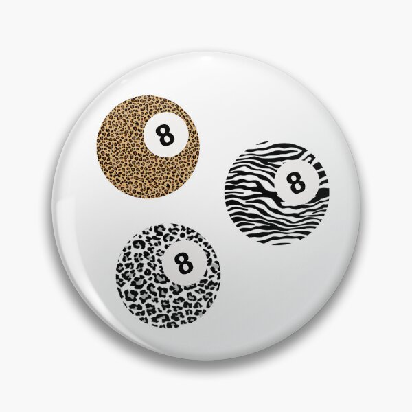 Item preview, animal print 8-balls designed and sold by madebykenz.