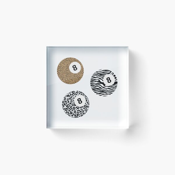 Item preview, animal print 8-balls designed and sold by madebykenz.