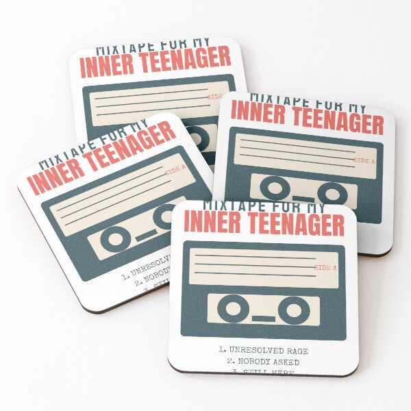 Item preview, Inner Teenager designed and sold by RiotGrrlGoods.