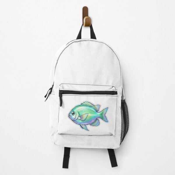 Item preview, Green Chromis Holographic Reef Fish Sticker designed and sold by KenworksDigital.