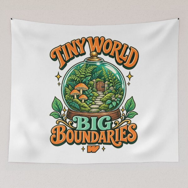 Item preview, Tiny World Big Boundaries designed and sold by eWproject.