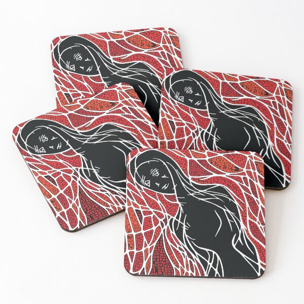 Item preview, Cracked Silhouette - Dark Gothic Portrait designed and sold by photossmirnov.