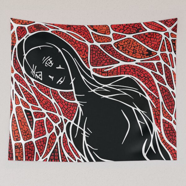 Item preview, Cracked Silhouette - Dark Gothic Portrait designed and sold by photossmirnov.