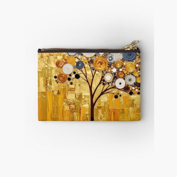 Item preview, Ornate Gold Leaf and Mosaic Circle Tree designed and sold by Vicky Brago-Mitchell®.