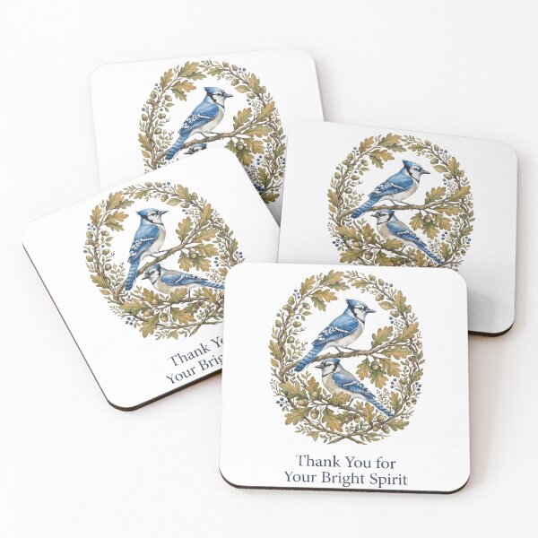 Item preview, Blue Jays Thank You Bright Spirit designed and sold by Tiffany Roy.