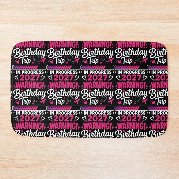 Item preview, Warning Birthday Trip In Progress 2027 designed and sold by RealestInternet.