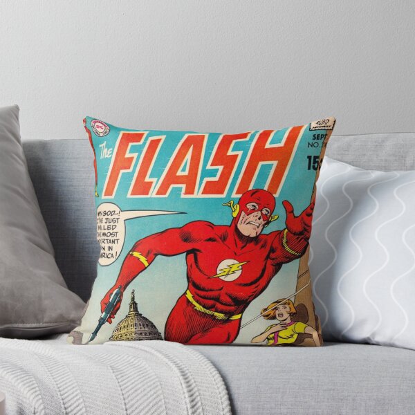 Item preview, DC Comics The Flash Vintage Comic Original Custom Poster Art Tee designed and sold by Cool Robot Bro..