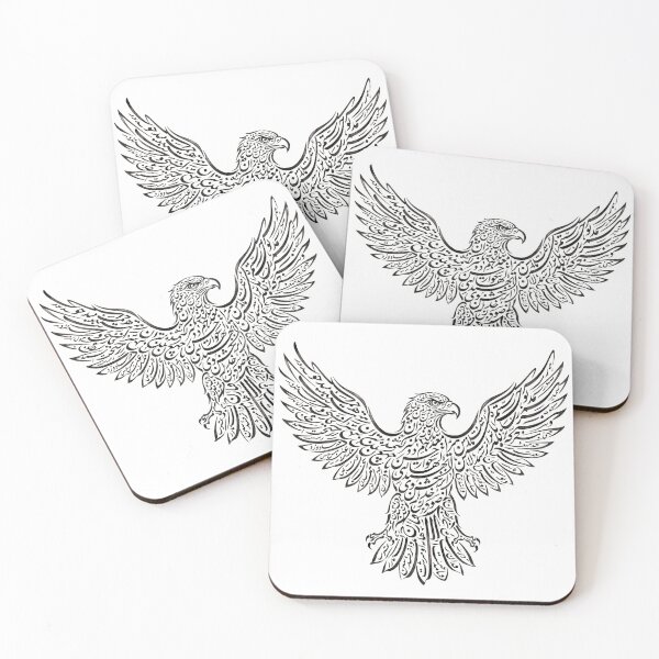 Item preview, Persian Calligraphy Eagle Traditional Iranian Typography designed and sold by yousefi.