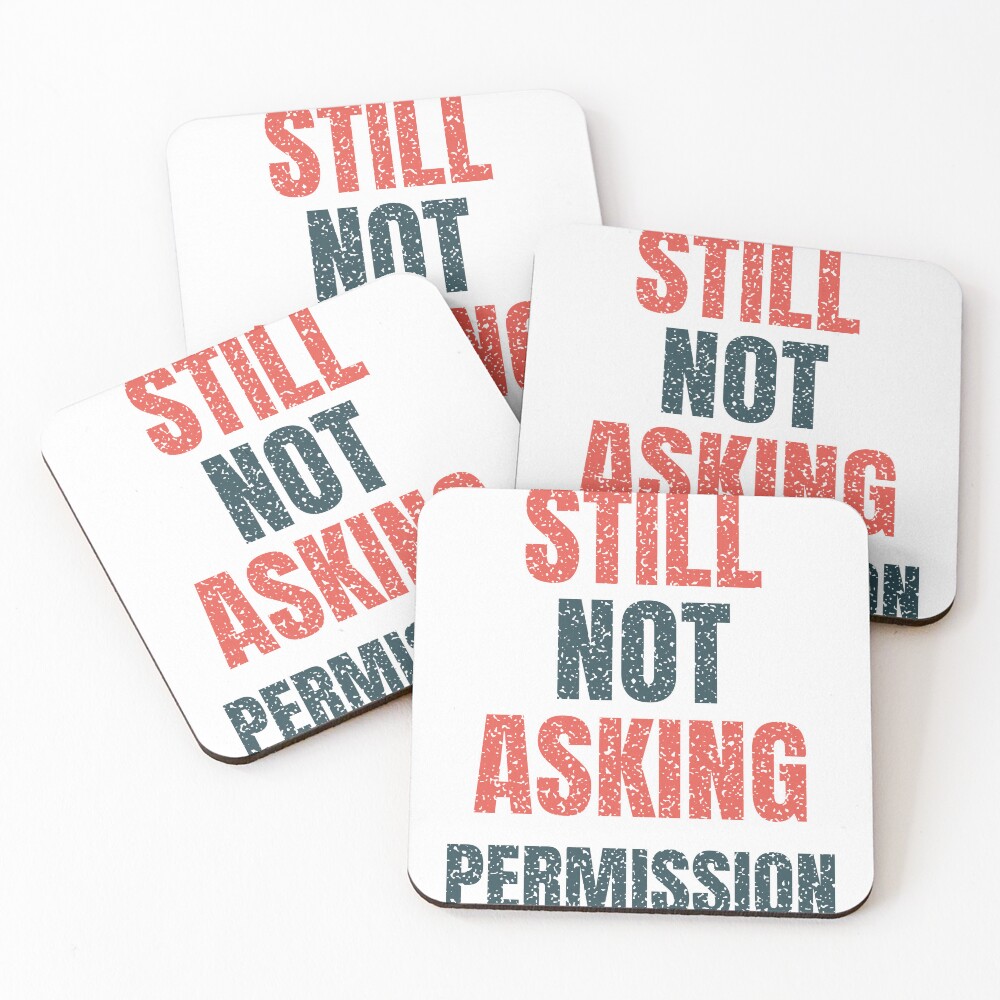 Item preview, Coasters (Set of 4) designed and sold by RiotGrrlGoods.
