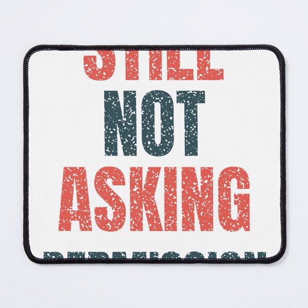 Item preview, Permission designed and sold by RiotGrrlGoods.