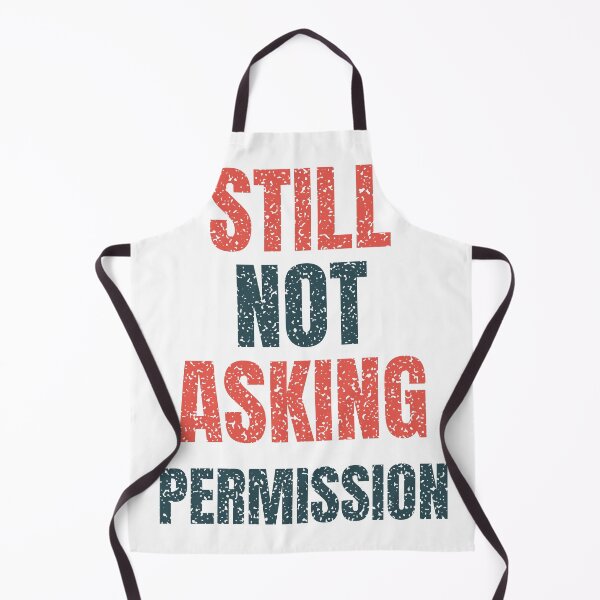 Item preview, Permission designed and sold by RiotGrrlGoods.