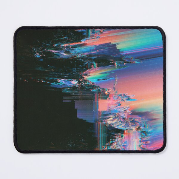 Item preview, Prismatic Collapse – Abstract Glitch Landscape designed and sold by AlfiB.