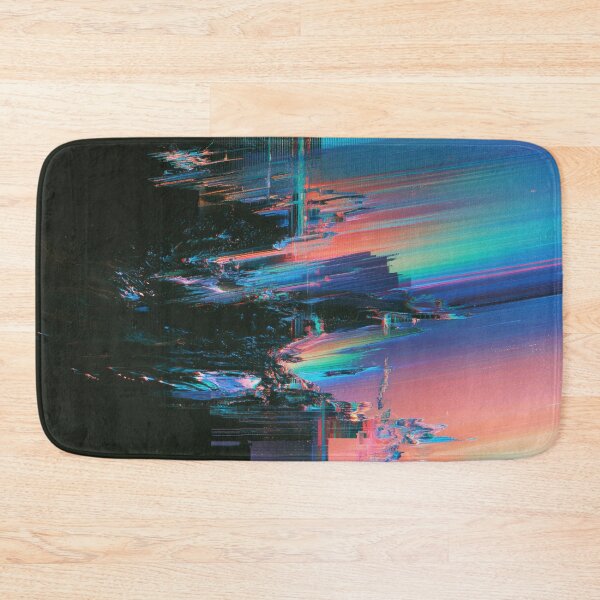 Item preview, Prismatic Collapse – Abstract Glitch Landscape designed and sold by AlfiB.