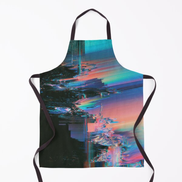 Item preview, Prismatic Collapse – Abstract Glitch Landscape designed and sold by AlfiB.