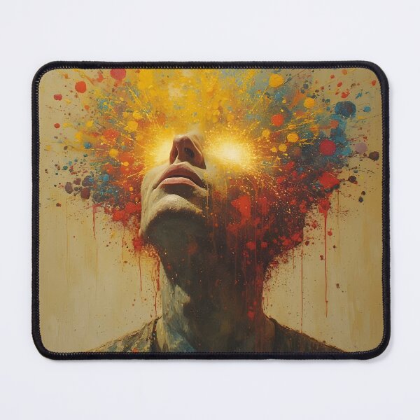 Item preview, Cosmic Awakening – Surreal Mind Expansion Art Print designed and sold by UrbanTempleArt.