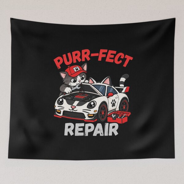 Item preview, Purr-fect Repair designed and sold by Konvero.