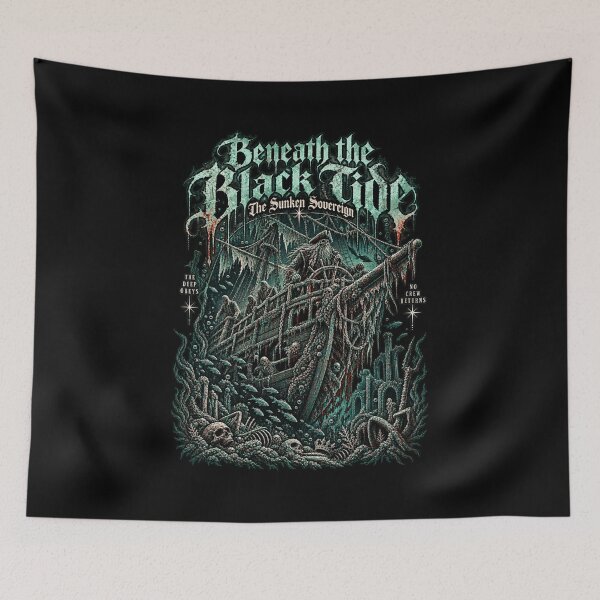 Item preview, The Sunken Sovereign Ghost Ship designed and sold by Ashen Threads Studio.