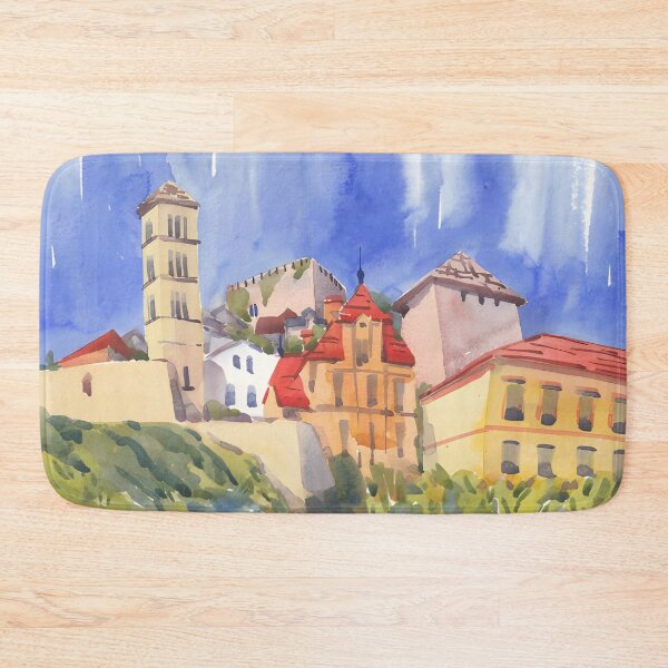 Item preview, Old Town Fortress and Bell Tower designed and sold by Arsenje.