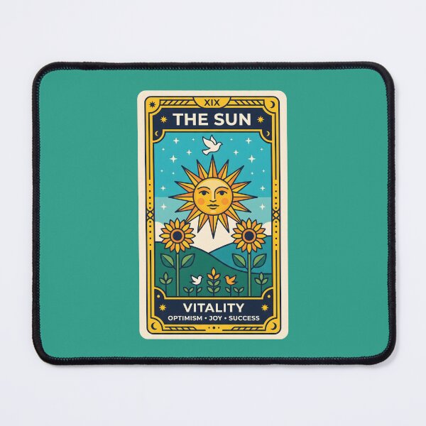 Item preview, The Sun Tarot Card - Vitality Optimism Joy Success designed and sold by MyHappyArtShop.