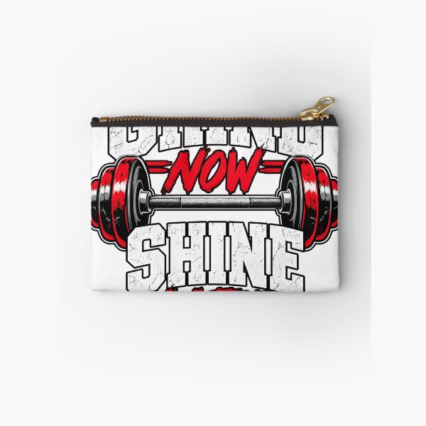 Item preview, Grind Now Shine Later – Gym Motivation designed and sold by Swear-tshirts.