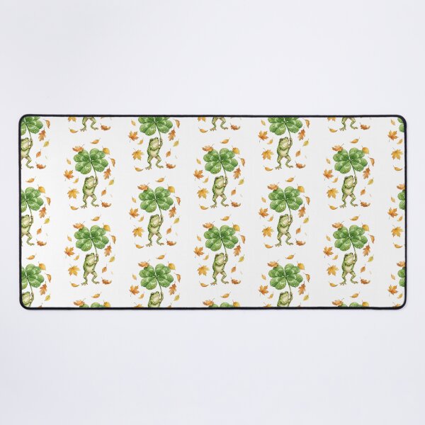 Item preview, Lucky Frog Clover Umbrella designed and sold by Tiffany Roy.