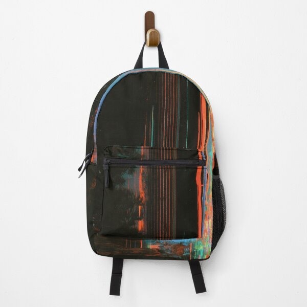 Item preview, Signal Forest – Glitched Neon Landscape designed and sold by AlfiB.