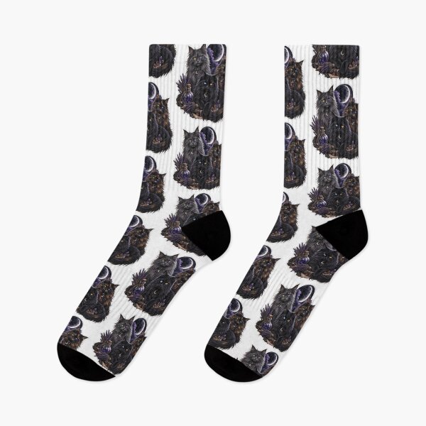 Item preview, Gothic Trio Cats designed and sold by TXLou.