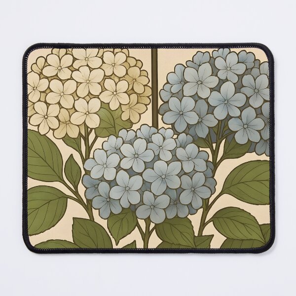 Item preview, Vintage Joyeux Anniversaire Hydrangea – French Birthday Flower designed and sold by EmeraldeaArt.