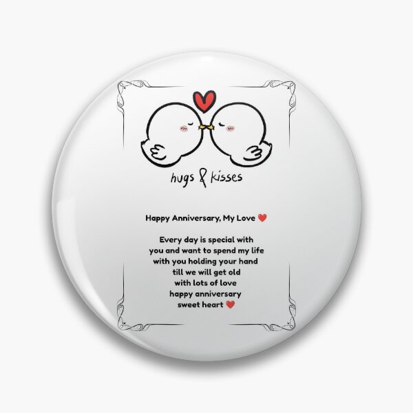 Item preview, Love happy anniversary  designed and sold by bigbrandshop.