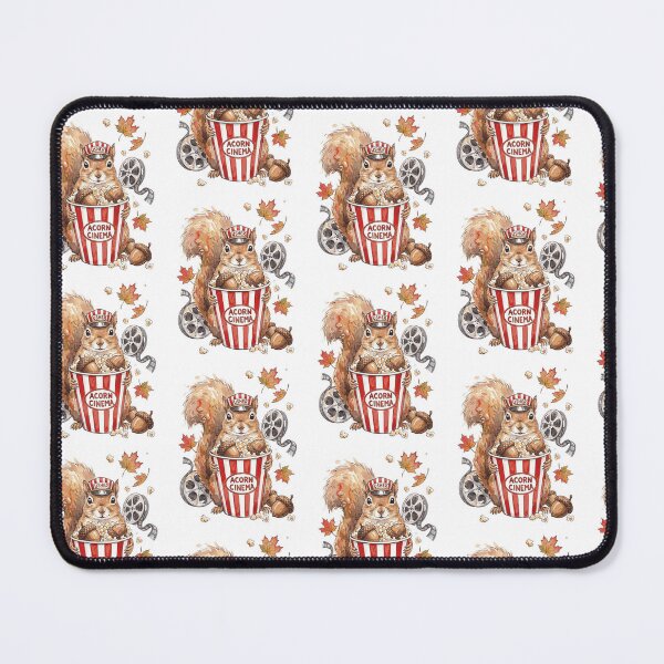 Item preview, Squirrel Usher Acorn Cinema Popcorn designed and sold by Tiffany Roy.