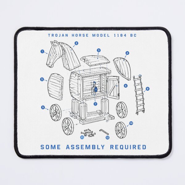 Item preview, Trojan Horse Flat Pack Assembly Instructions designed and sold by Lolik Designs.