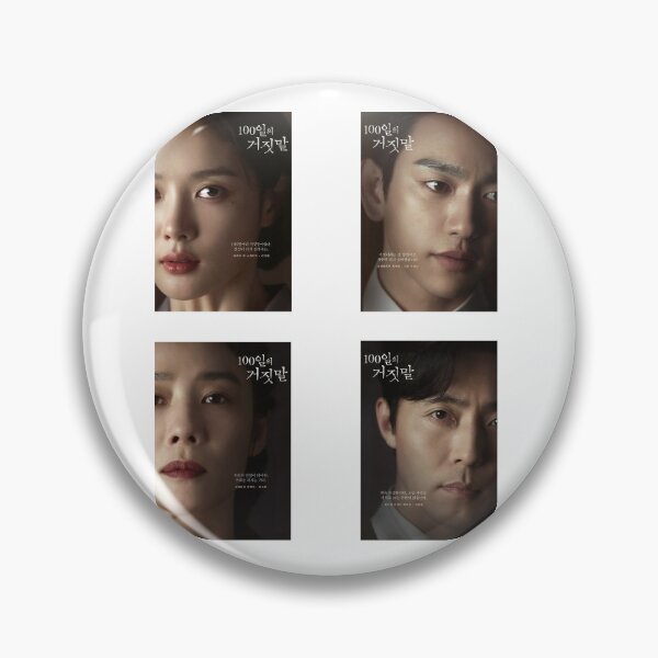Item preview, 100 Days of Deception kdrama designed and sold by selvashop.