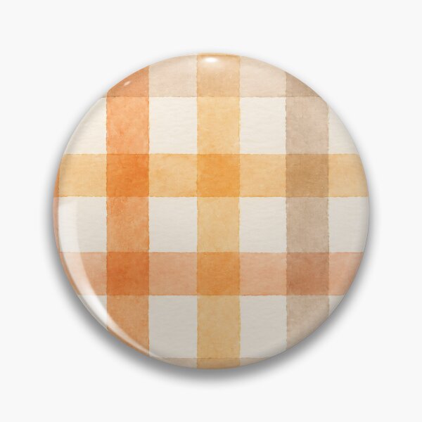 Item preview, Watercolor Plaid Pattern | Peach Coral Apricot Gingham designed and sold by Luv4tete.
