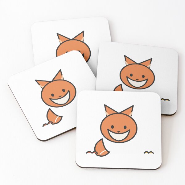 Item preview, Autumn Fox with Falling Leaves Sticker designed and sold by BYyass25.