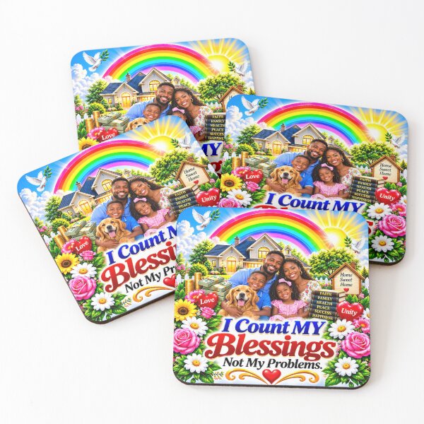 Item preview, I Count My Blessings Daily. designed and sold by New Wave Artworks & Odds &Ends.