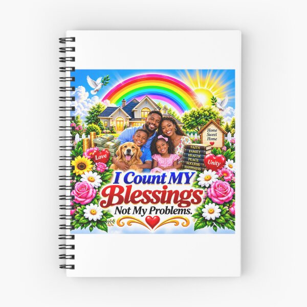 Item preview, I Count My Blessings Daily. designed and sold by New Wave Artworks & Odds &Ends.