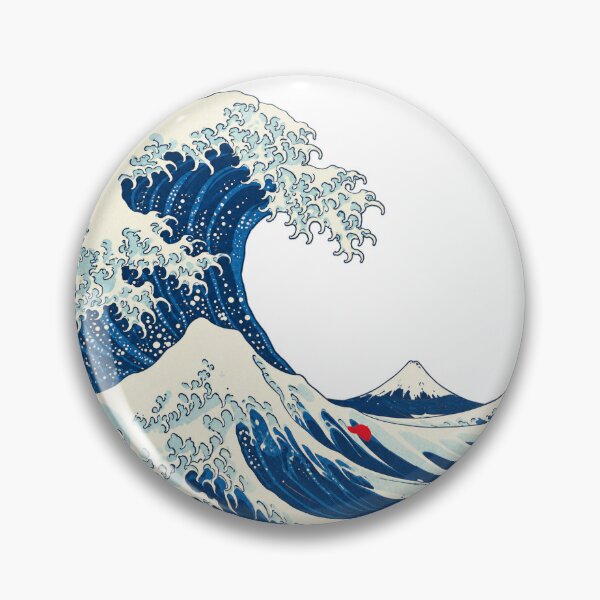 Item preview, The Great Blue Wave designed and sold by notsweettea.